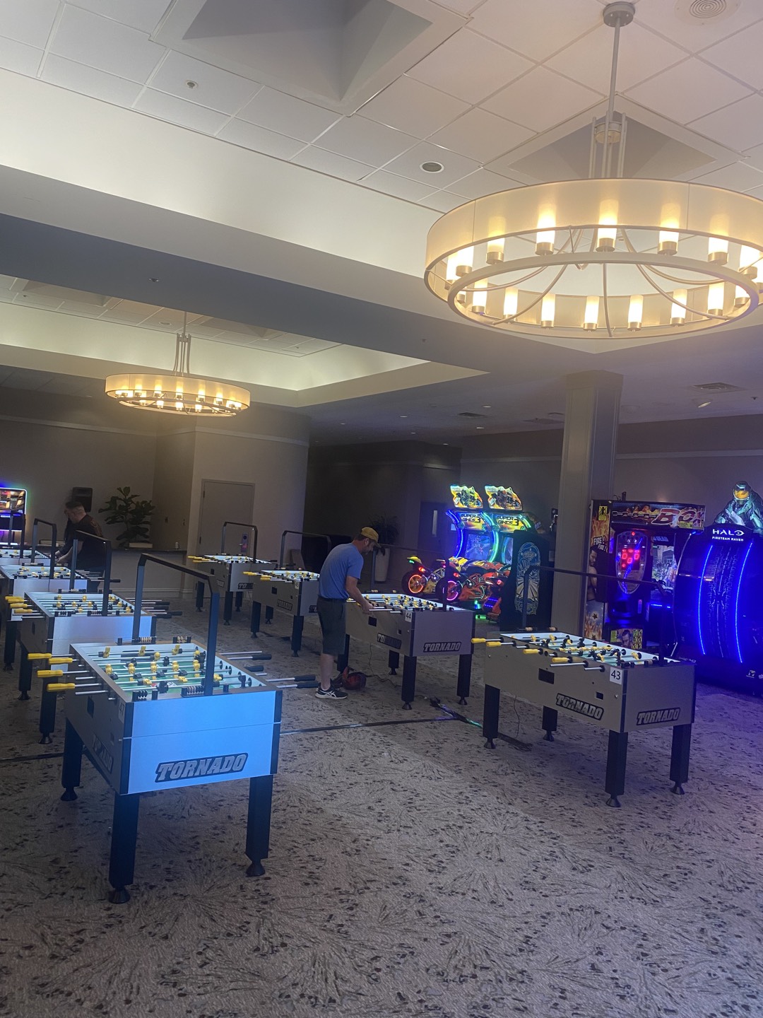 Pickup Tables Area