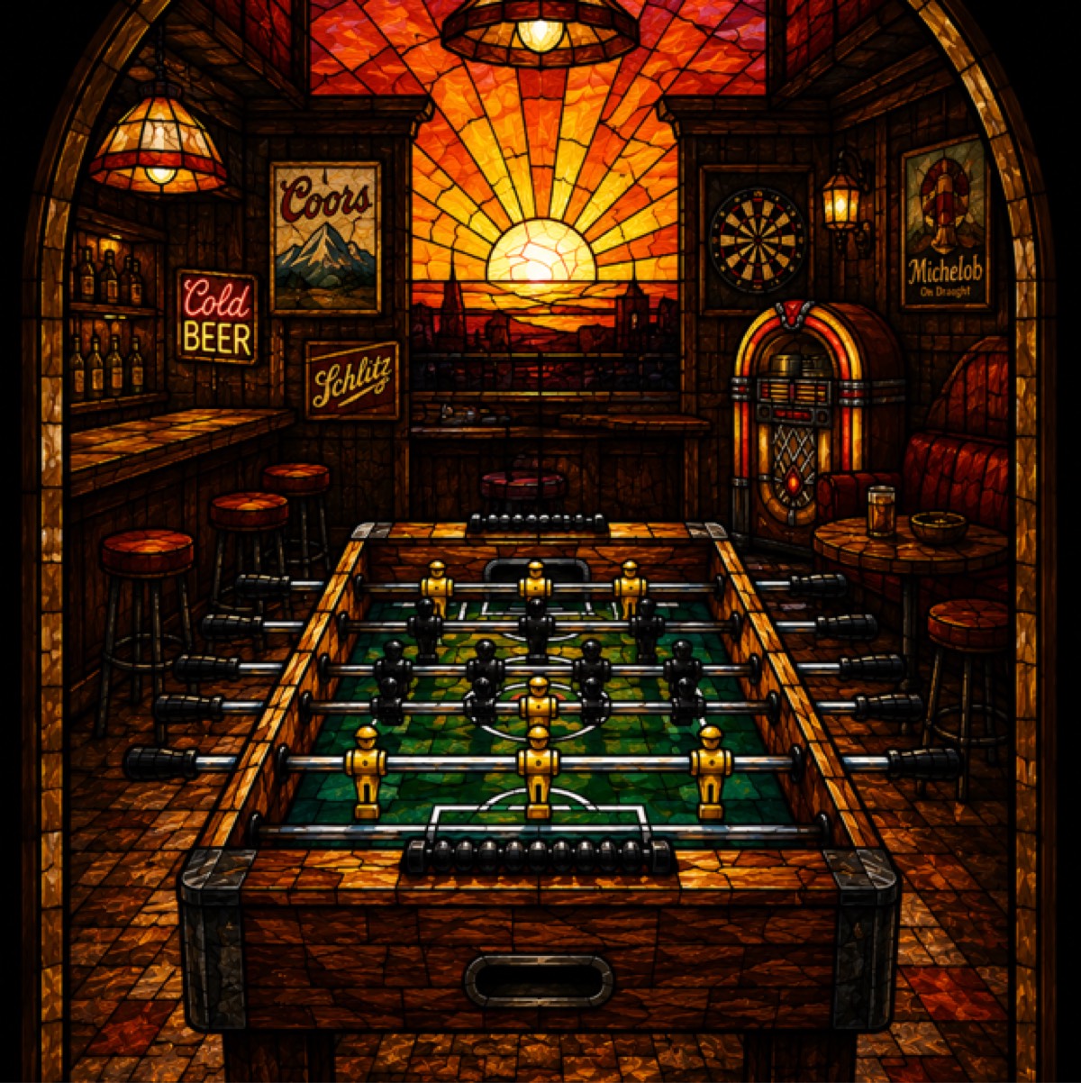 Wilmington Brew Works Foosball